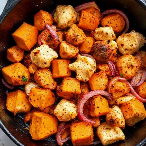 Legumes Picantes com Páprica na Air Fryer