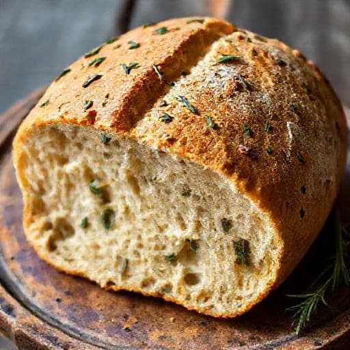 Pão Alentejano com Ervas