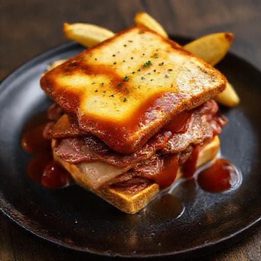 Francesinha Poveira com Toque Marítimo