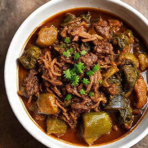 Calulu de Carne Seca Rápido