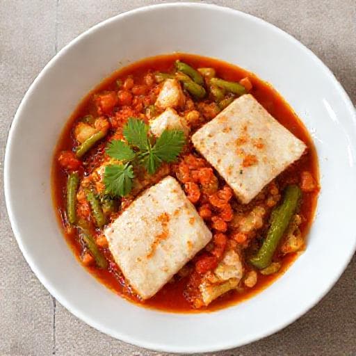 Peixe com Molho de Mangarra Rápido