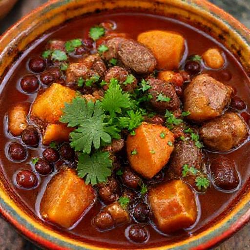 Feijoada Timorense com Legumes e Ervas