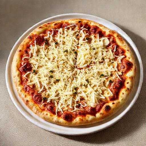 Pizza Quatro Queijos Rápida