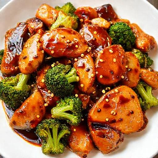 Frango Teriyaki Rápido na Frigideira