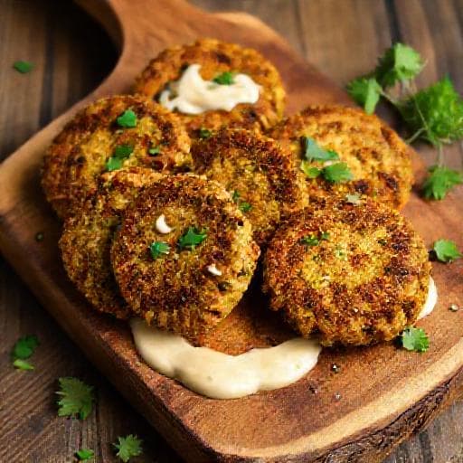 Falafel Rápido no Forno