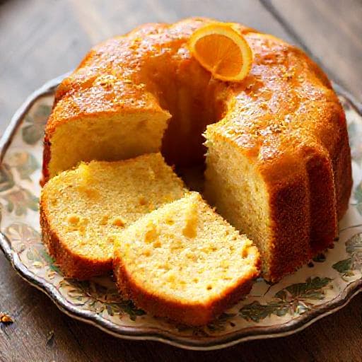 Bolo de Iogurte com Laranja e Cardamomo