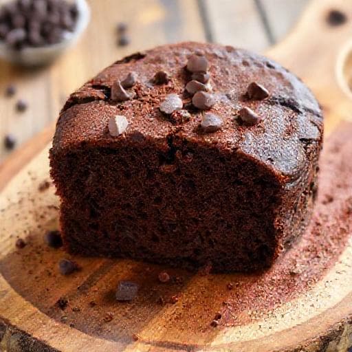 Bolo de Chocolate Húmido Rápido