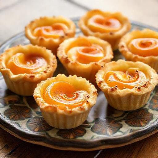 Pastéis de Vouzela com Doce de Abóbora