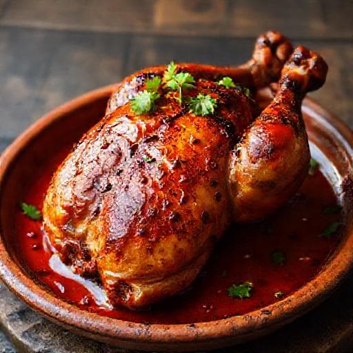Galeto Assado à Moda da Beira com Piri-Piri
