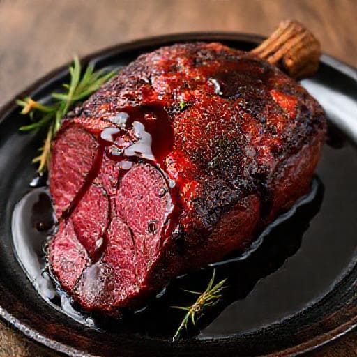 Cupim Assado com Ervas e Vinho Tinto