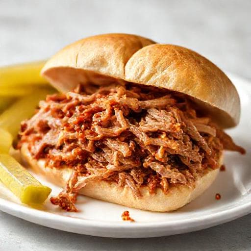 Sanduíche de Pernil Rápido