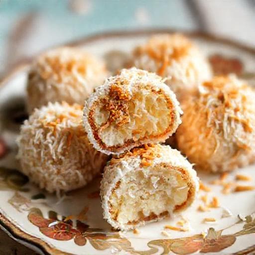 Brigadeiro de Leite Ninho com Coco Queimado