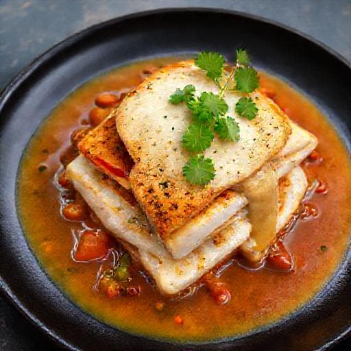 Arrumadinho de Moqueca com Pirão