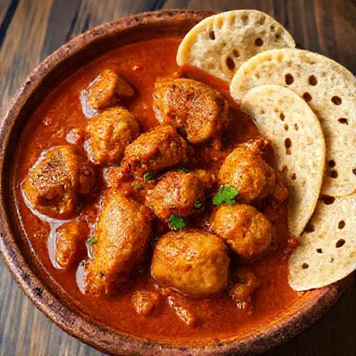 मसालेदार ऐपम और चिकन स्टू