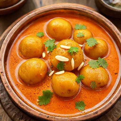 पारंपरिक काश्मीरी दम आलू