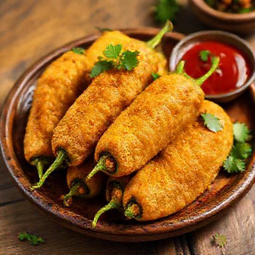 पारंपरिक मिर्ची बड़ा