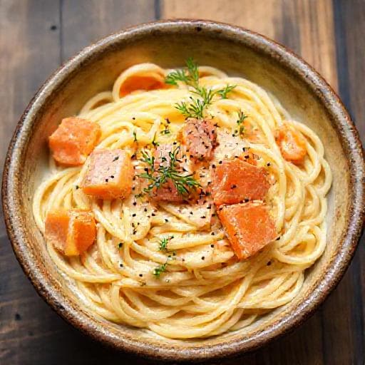 Klassinen Savulohipasta