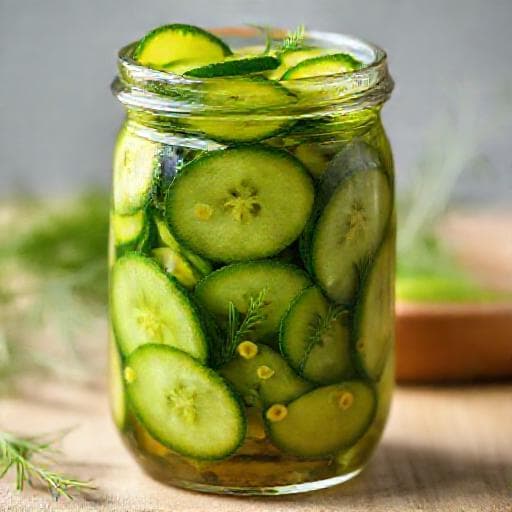 Perinteiset etikkakurkut