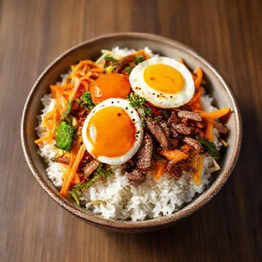 Nopea Bibimbap
