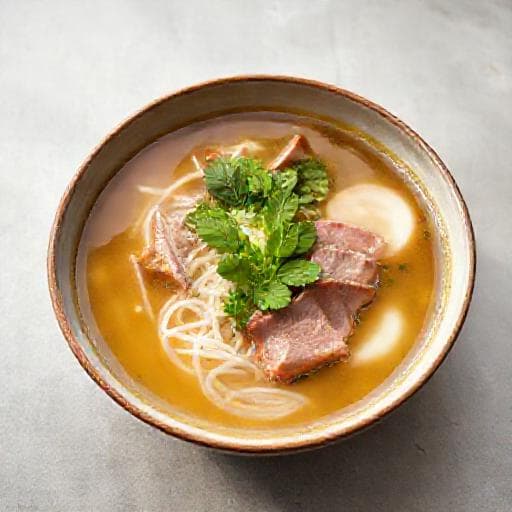 Pho Bo Variaatio: Pho Vang (Kultainen Pho)