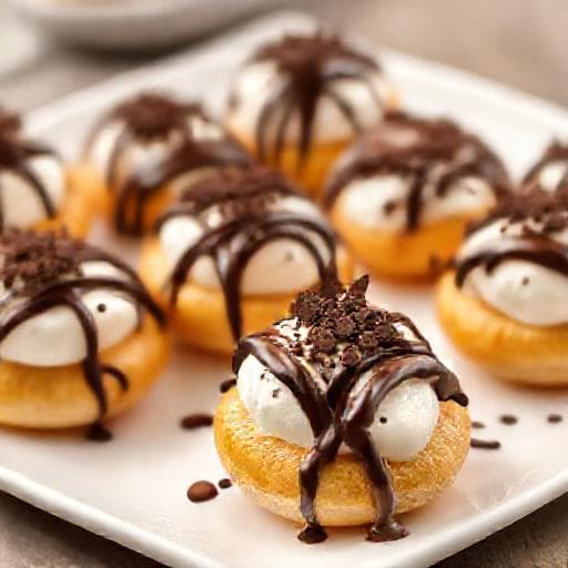 Snelle Bossche Bollen (met kant-en-klare soesjes)