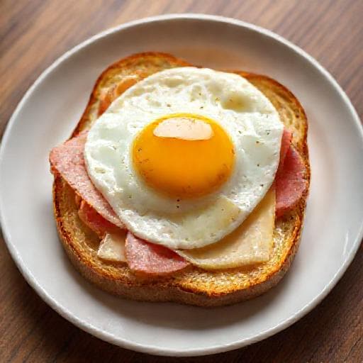Snelle Uitsmijter Ham-Kaas