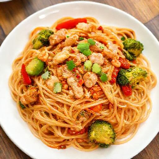 Snelle Bami Goreng met Kip