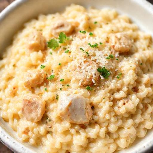 Klassieke Kip Risotto
