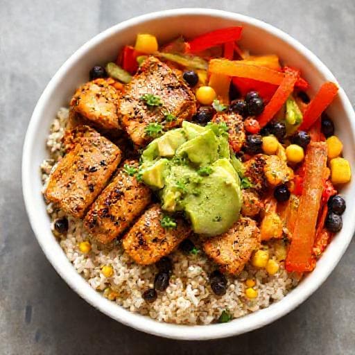 Snelle Kip Fajita Bowl
