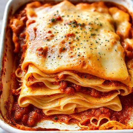 Snelle Lasagne Bolognese (Vereenvoudigd)