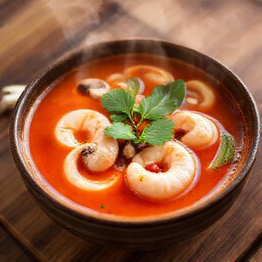 Klassieke Tom Yum Goong (Garnalen)