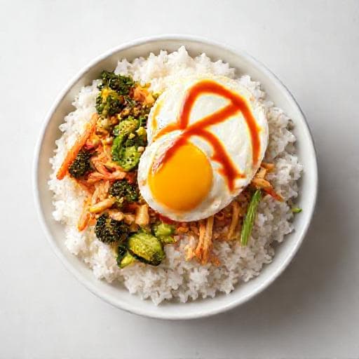 Snelle Bibimbap Bowl