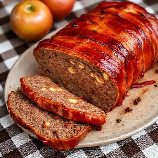 Gehaktbrood met Spek en Appel (Regionale Twist)