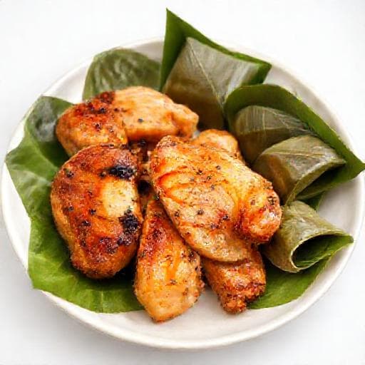 Gà Nướng Cơm Lam Nhanh Gọn