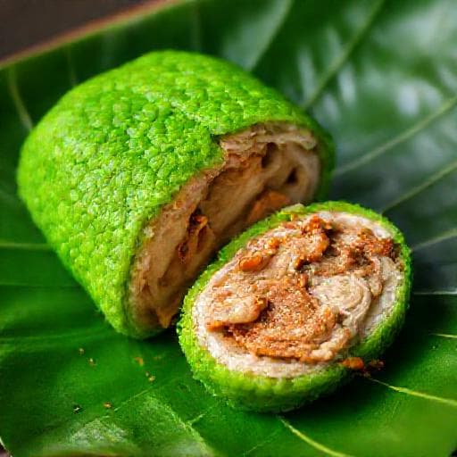 Gà Bó Xôi Lá Dứa