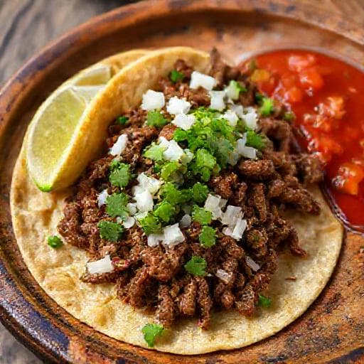 Taco Bò Truyền Thống