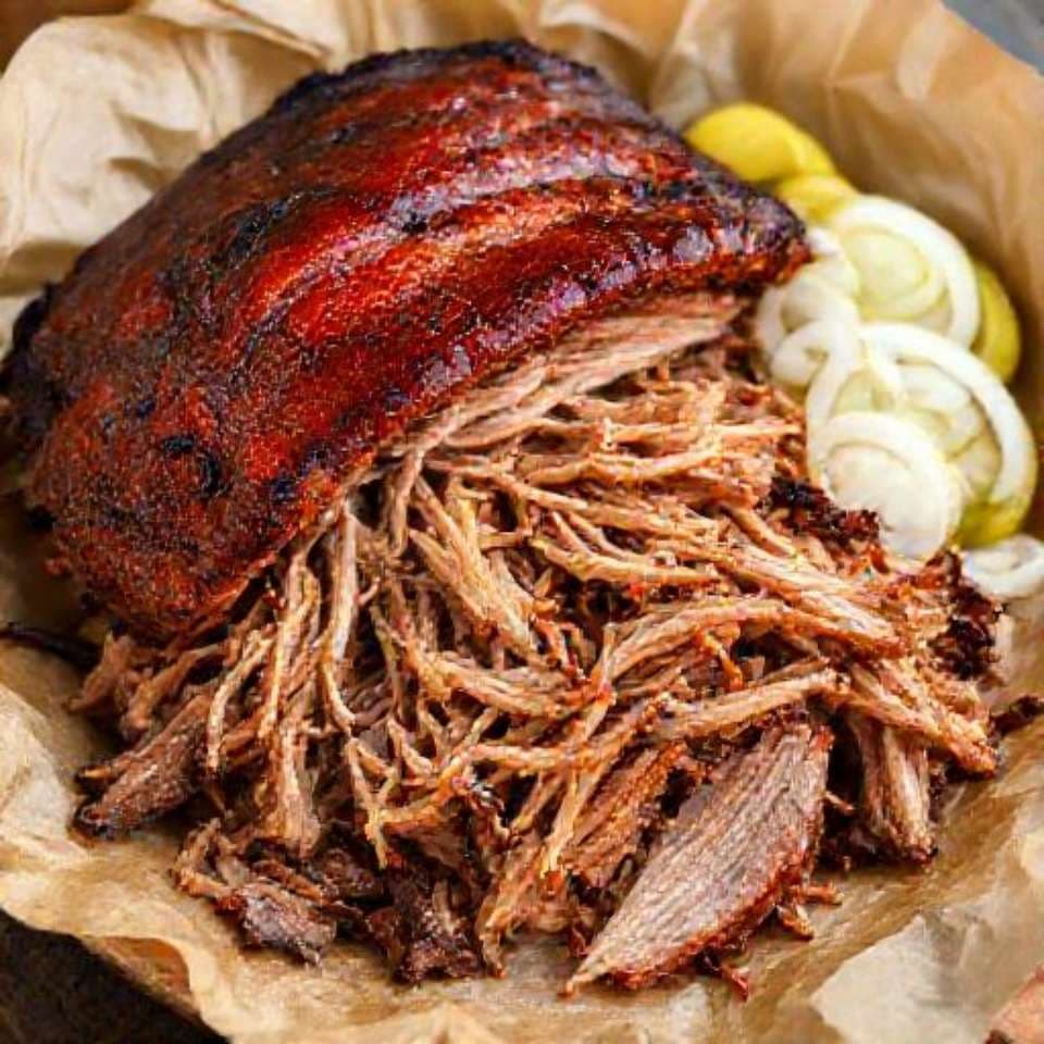 Texas Style Smoked Pulled Pork