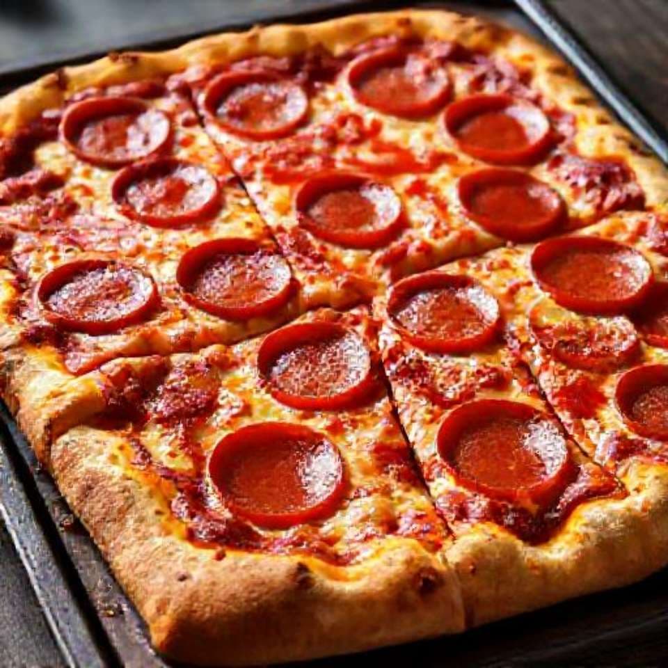 Spicy Detroit-Style Pepperoni Pizza