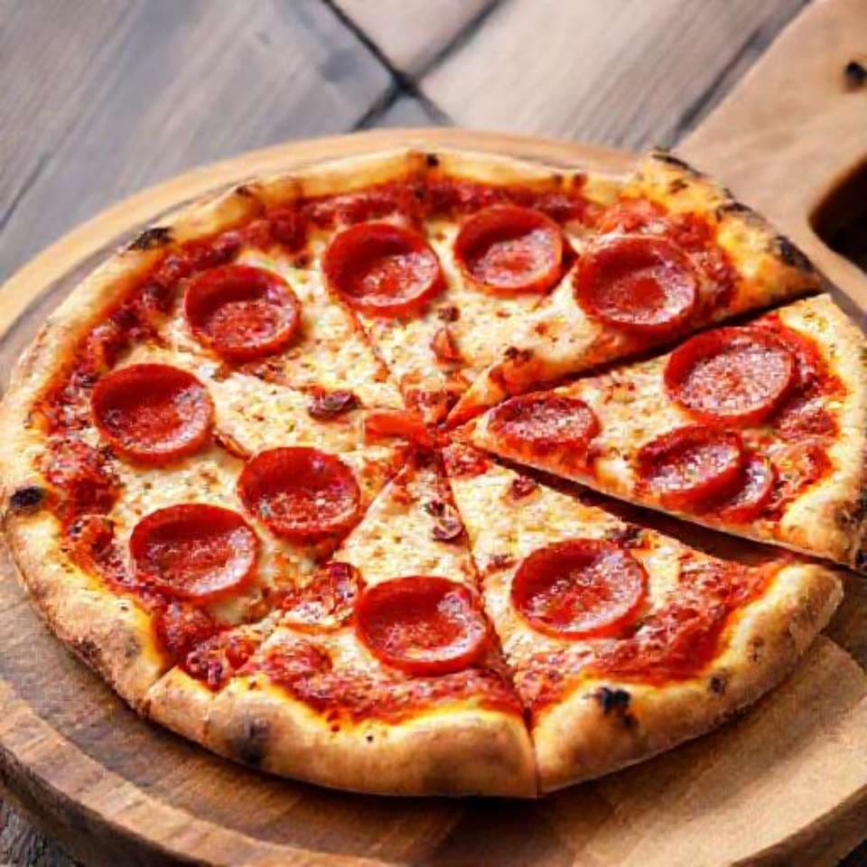 Classic New York Style Pepperoni Pizza