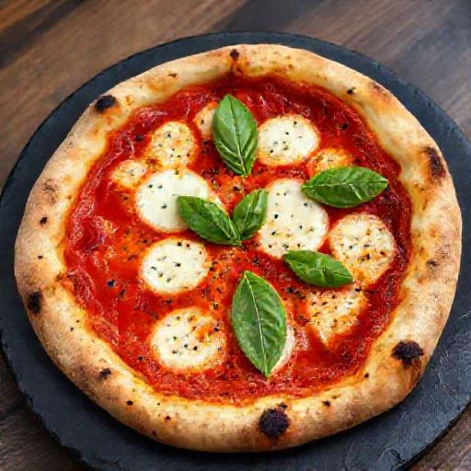 Margherita Pizza with Smoked Mozzarella
