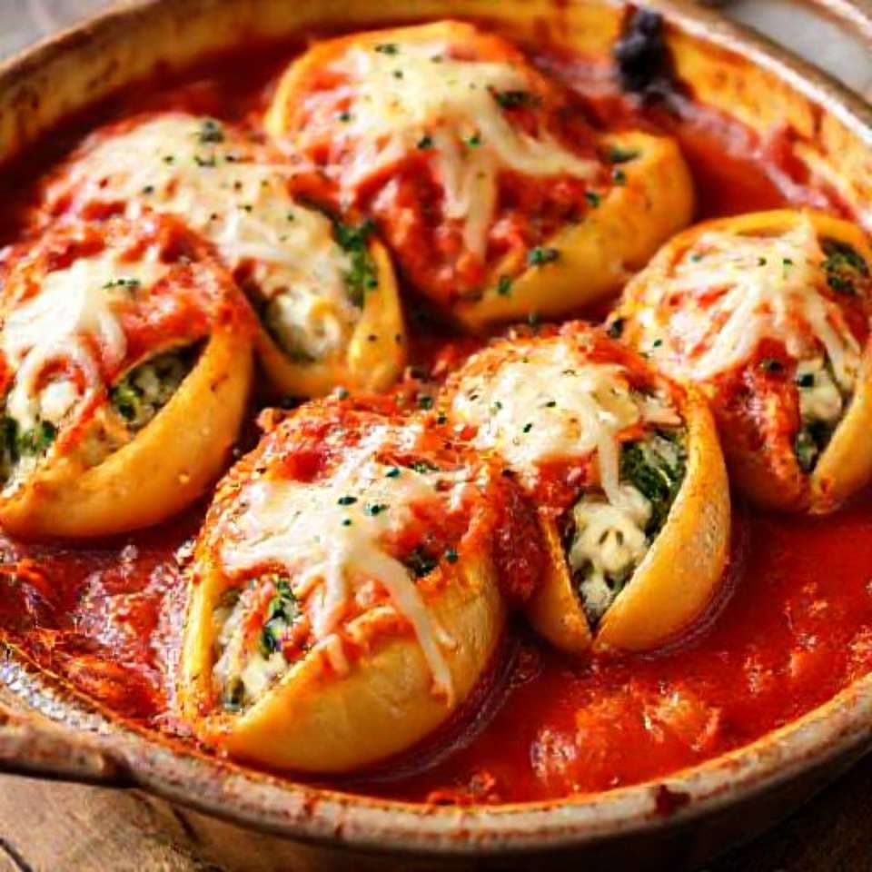 Classic Italian-American Stuffed Shells