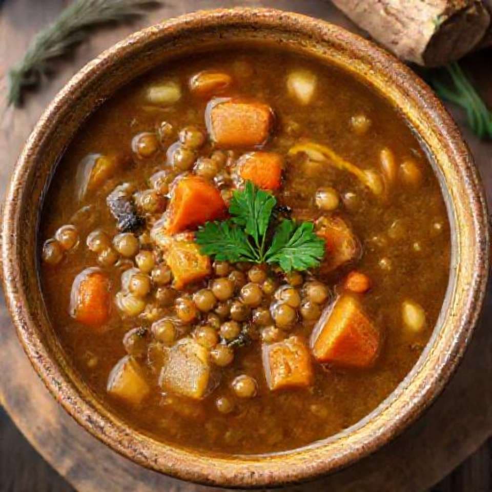 Classic French Lentil Soup