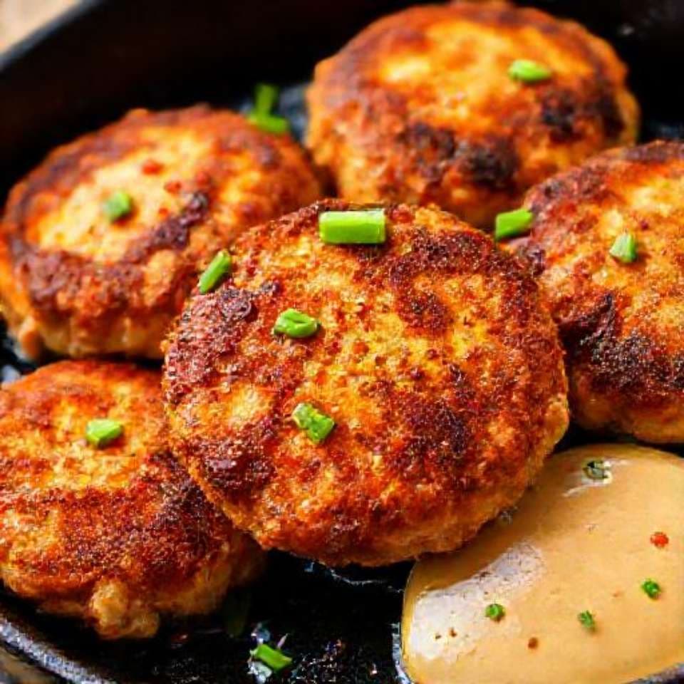 Spicy Cajun Crab Cakes
