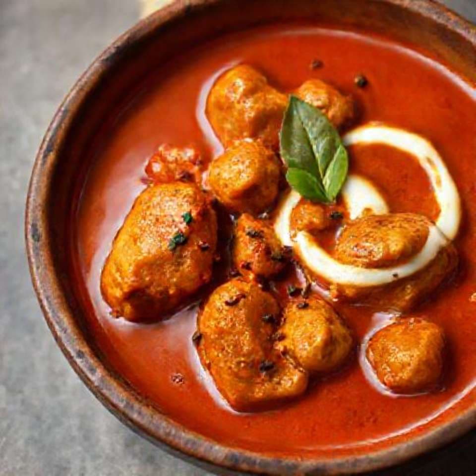 Spicy Andhra-Style Butter Chicken