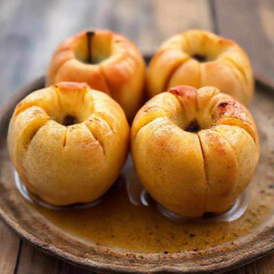 Manzanas Asadas Simples