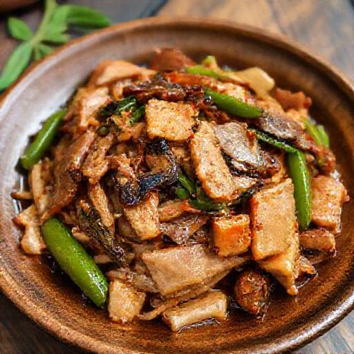 客家小炒(含小魚乾)