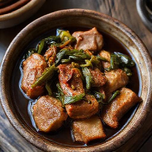 简易梅干扣肉