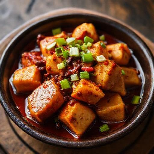 川味酱烧豆腐