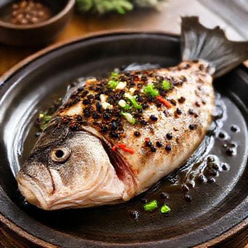 豆豉蒜蓉蒸鲈鱼