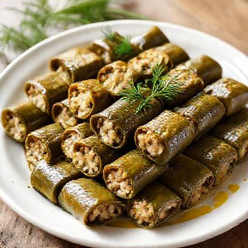 Klasik Zeytinyağlı Yaprak Sarma